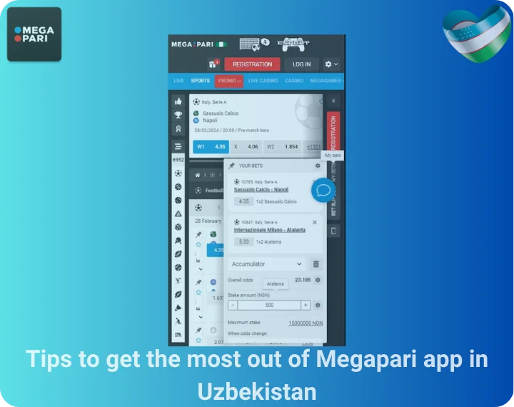 Tips to get the most out of Megapari app in Uzbekistan