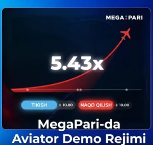 MegaPari'da Aviator Demo Rejimi